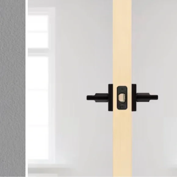 Halifax Passage Door Lever Set with Square Rose 720HFLSQT-514 NIB - Picture 3 of 10